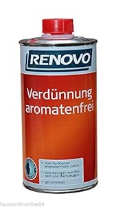 Renovo Aromatenfrei Verdünner 1 L Farblos