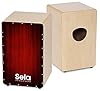 Sela SE 128 EN Varios Red Cajon Set with backpack, cajon pad, English cajon method, CD and DVD #3