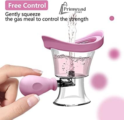 Primwand Silicone Eye Wash Cup for Eye Cleansing & Rinsing | Reusable Soft Silicone Bath Cup with Manual Air Pressure Design | Cleaning Cup for Dust, Makeup Residue & Daily Eye Care | Travel Friendly 1