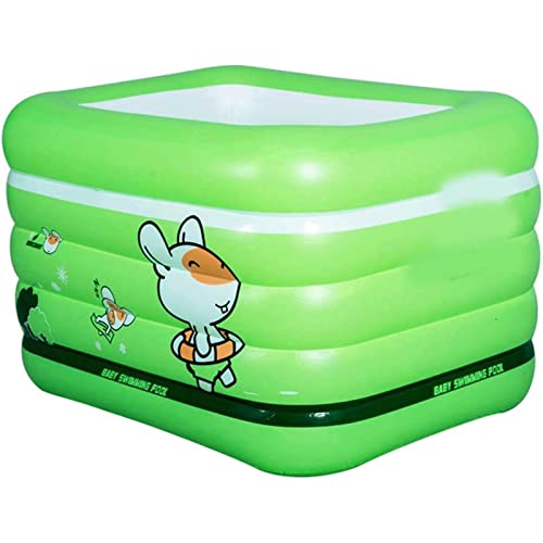 HJDQMDHA Centro de Juegos Piscina Inflable Gruesa de 5 Capas, Piscina Inflable Plegable Duradera, Piscina Inflable del Centro de Juegos de Agua de Verano