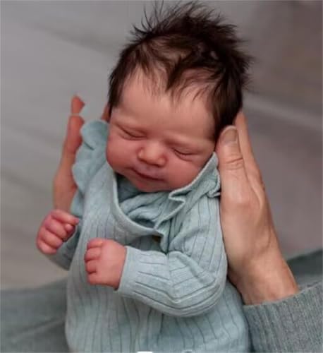 Muñeca Reborn Baby Dolls 18 pulgadas realista para niñas miniatura 5