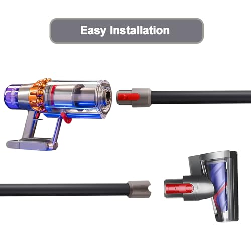 Image of Replacement Wand Tube for Dyson Stick V15 V11 V10 V8 V7 Vacuum Parts, Extension Vacuum Replacement Parts, 28.7 In (Black)