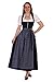 Stoiber Damen Dirndl lang 113244/9 OHNE Schürze