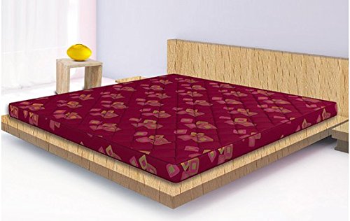 Sleepwell Activa Firmtec Mattress 78 X 66 X 4 Inches Maroon Amazon In Furniture
