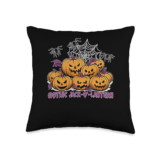 Scary Trick Halloween Witchy Pumpkin or Treat Gothic Jac-O-Lantern Spooky