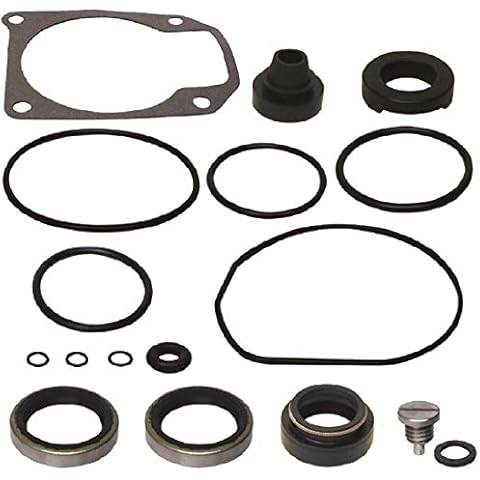 Great Lakes Memories Lower Unit Gearcase Seal Kit for Johnson Evinrude 25 40 48 50 Hp Replaces 18-2694 433550 Read Item Description for Applications Cover