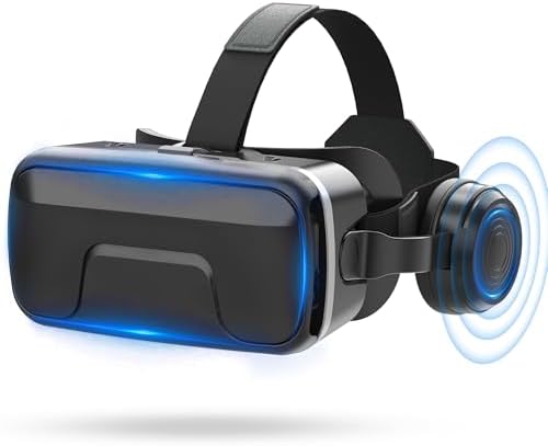 XWP Gafas VR de Realidad Virtual con Auriculares, Inmersivas para...