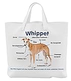 whippets Passend für A4/A3. Jede Menge Platz für z.B. Einkäufe, Ordner usw...