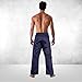 Fuji GI Pants – Adult Brazillian Jiu-Jitsu Pants with Flat Drawstrings - Long-lasting BJJ and Gi Pants for Training & Competition, Navy, Size A2
