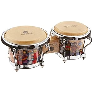LP Latin Percussion Bongo Mini Tunable natuur LPM199-AW stembaar