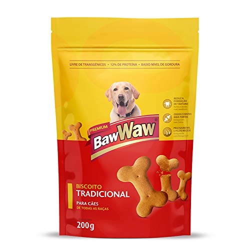 Biscoito Baw Waw para cães Tradicional 200g