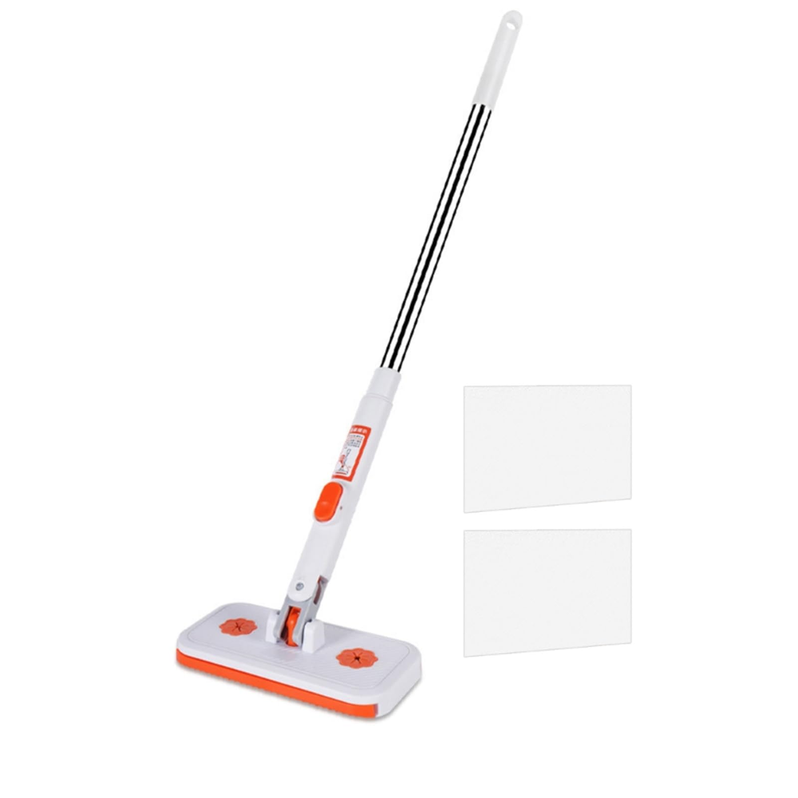 NVOQILIN Cleaner Mop with Fast Change Press Cloth Pad Adjustable Length Handle Cleaning Mop for Home Cleaning Tasks Efficient Floor Cleaner
