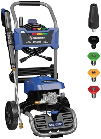 Westinghouse WPX2300e Electric Pressure Washer, 2300 Max PSI and ...