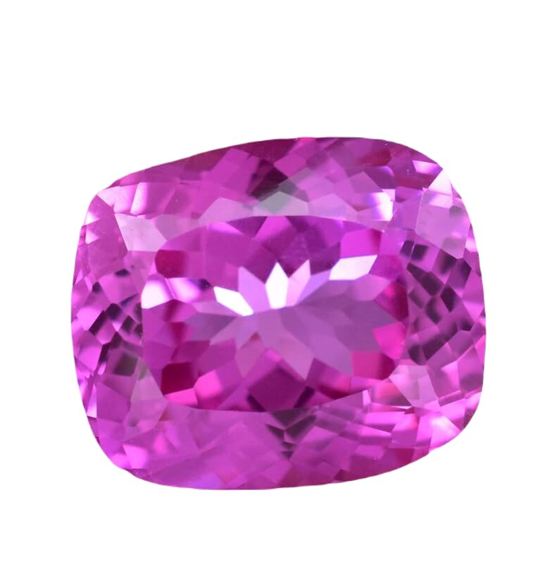 Saphir rose naturel de 18x15mm pour création de haute joaillerie unique