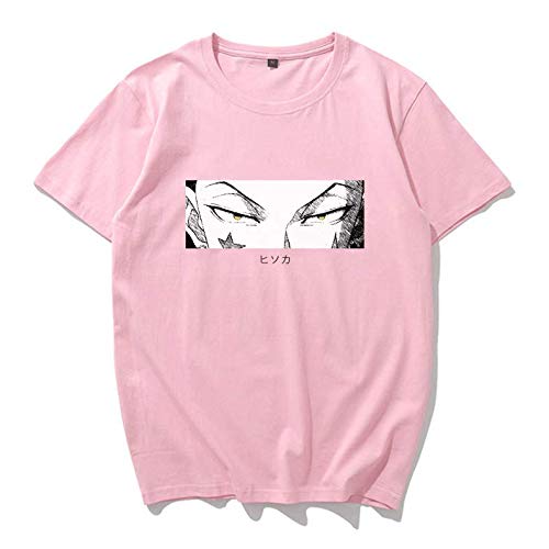 Camiseta Básica Unissex Algodão Hunter X Hunter Hisoka Eyes Anime (Branco, XG)