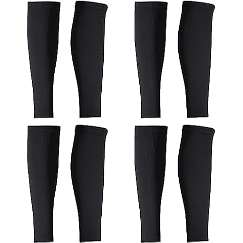 4 Pairs Compression Leg Sleeves for Sports Cover