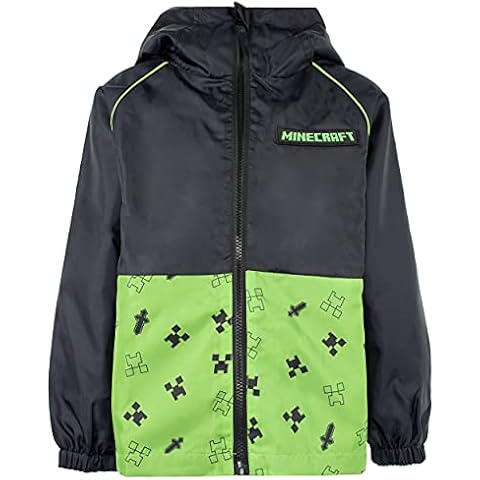 Veste de pluie Minecraft pour garçons Cover