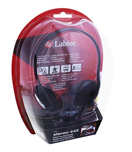 Labtec 981-000083 Stereo 442 Kopfhörer für PC Voice Access