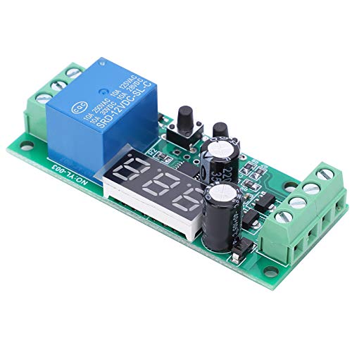 Module de détection de tension DC0-55V avec affichage numérique et relais de commutation - 4