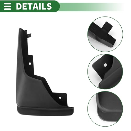 Image of Motoforti Mud Flaps Splash Guards Mud Guards for Ford Edge 2009-2014 W /Mount Accessories