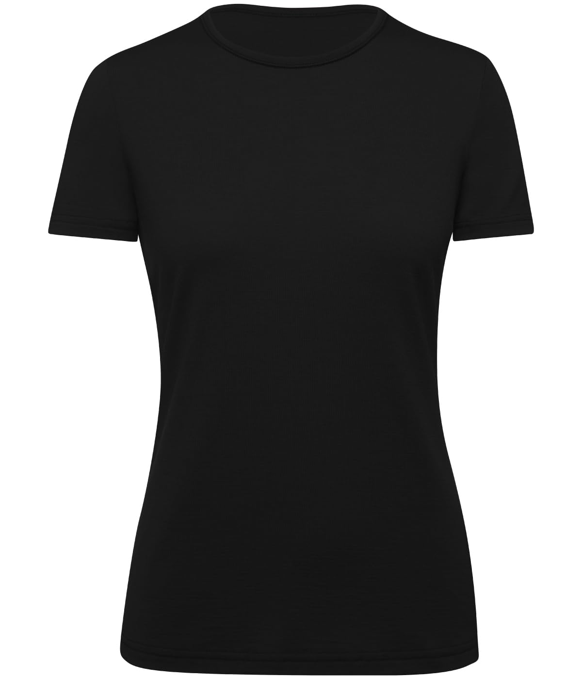 Thermowave Merino Life 100% Merinowolle T-Shirt Damen - Leichtes Rundhalsausschnitt T-Shirt - 165GSM Basisschicht T-Shirt - 4-Jahreszeiten Thermal Shirt