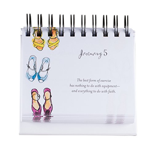 Dayspring Flip Calendar - Walk By Faith - 75618,White #TOP6