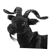 Zoom IMG-1 milisten statua capra nera da Zoom IMG-1 milisten statua capra nera da