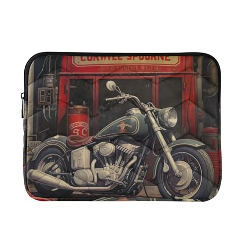 Funda para portátil de 13-14 pulgadas impermeable estilo retro