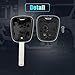 X AUTOHAUX 2 Button Replacement Keyless Entry Remote Key Shell Cover for Peugeot 106 306 107 206 207 307 406 408 607 for Citroen Berlingo with Blade CE0165
