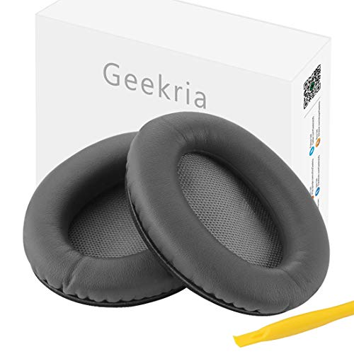 Geekria QuickFit – Cuscinetti Auricolari Di Ricambio Per Bose QuietComfort Ultra, Colore Prugna Profonda