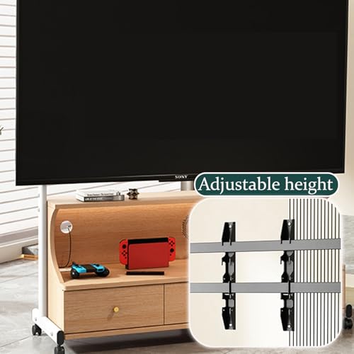 Soporte móvil para TV de 50 a 85 pulgadas con ruedas miniatura 6