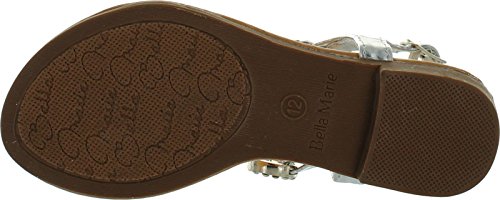 Bella Marie Girls Marie-9K Fashion Slip On Cute Braid Style Strappy Buckle Kids Sandals4