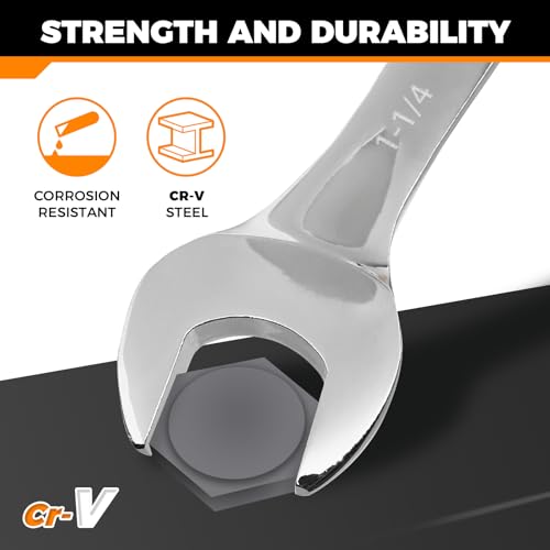 Image of Der Erwachte 6-Piece SAE Wrench Set, Large Wrench Set