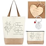 Xuniea 6 Pièces Cadeau Départ Collègue de Travail Cadeaux Souvenir...