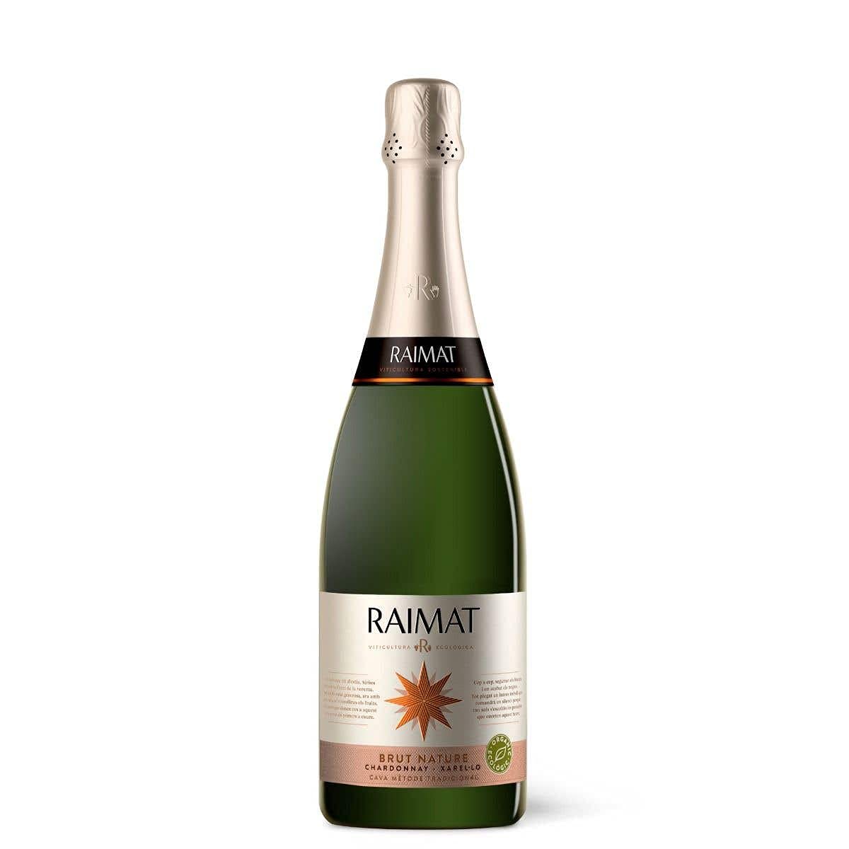 Raimat Organic Cava Brut Nature Sparkling Wine 75cl