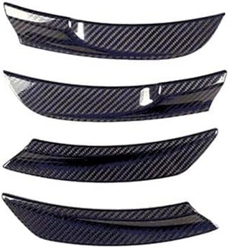New Carbon Fiber Rear Fender Trims Compatible with Subaru BRZ 2022-2023 (Black Glossy)