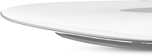 Miniatura 3 de Alessi Colombina - Plato plano de 12-14 x 10-34 pulgadas porcelana blanca juego de 6