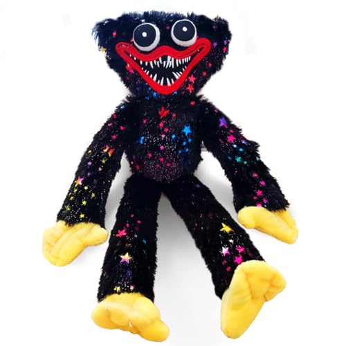 Zaloife Plüschtier Monster Schwarz, Horrorspiel Kuscheltier Plush 40cm, Stofftier Plüsch Puppe Geschenk für Kinder Erwachsen