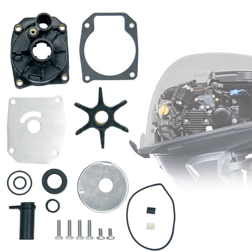Image of Compatible with Johnson Evinrude 432955 Sierra 18-3389 Water Pump Repair Kit Outboard Impeller With Housing 60HP 65HP 70HP 75HP 436957 0438591