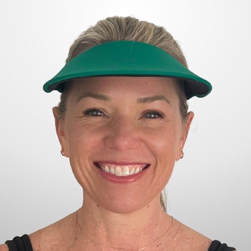 Image of No Headache Sun Visor for Women | Stylish, Lightweight Golf & Tennis Hat | UV Protection for Outdoor Sports & Travel