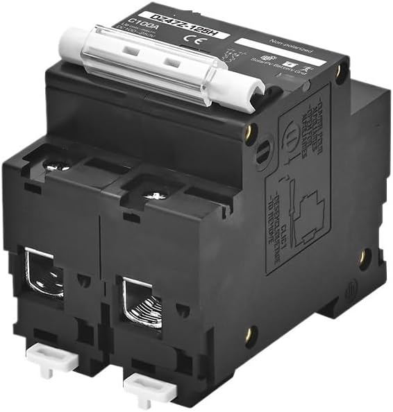 2P MCB 100A 125A 150A DC100V 150V 250V 500V 1000V Voltage Circuit Breaker C Curve Solar Panel Battery Short Circuit Protection(2P DC510-1000V,150A)