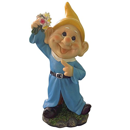 Verdelook - Estatua de jardín Nano de poliresina Robusto y Duradero en el Tiempo.