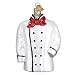 Old World Christmas Glass Blown Chef Coat Ornament
