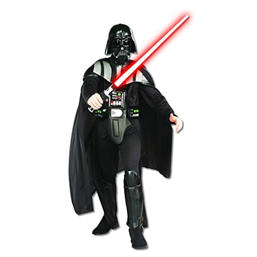 Disfraz Darth Vader Deluxe Ad (Rubies 888107), M