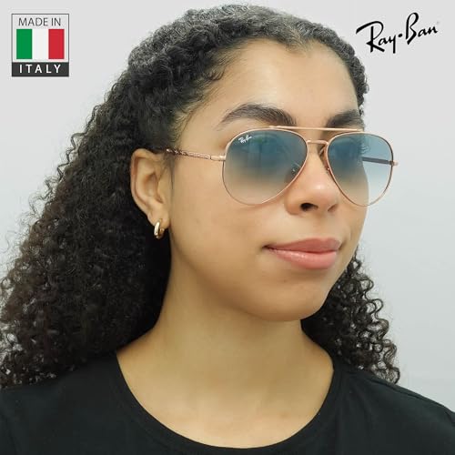 Image of Ray-Ban RB3625 NEW AVIATOR Pilot Shaped Sunglasses for Men & Women with Official RAYBAN Eyewear Kit