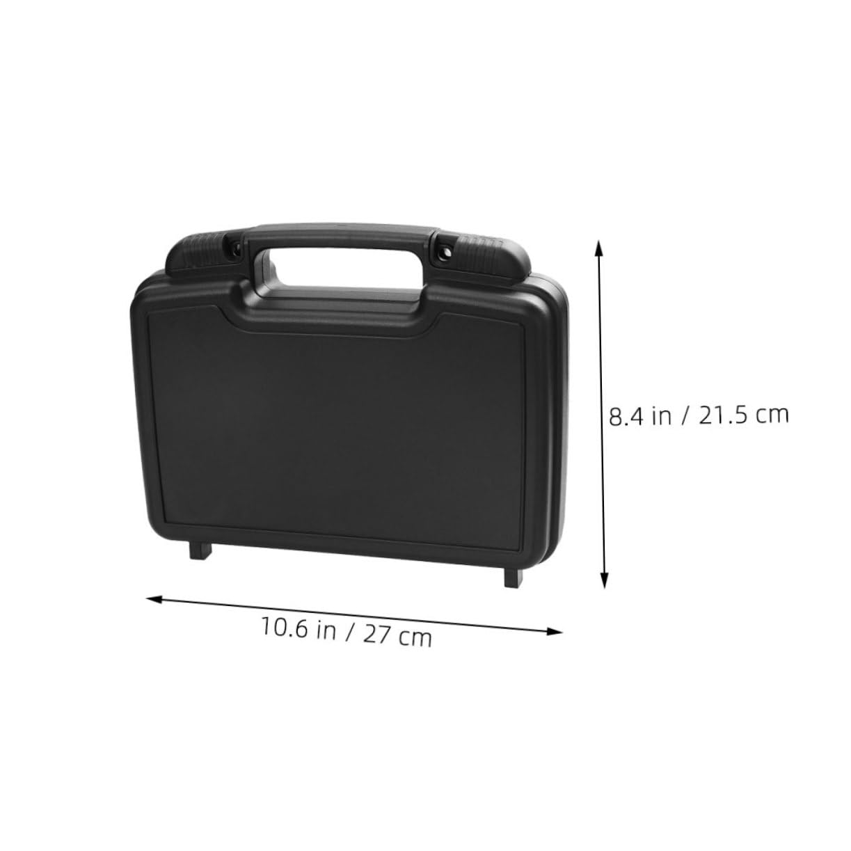 DOITOOL 2piezas Caja de Herramientas Multifuncional de Organizadora de Herramientas Portátil de Plástico Caja de Almacenamiento Resistente para Garaje y Uso Doméstico
