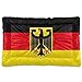 Dog Bed Mat Soft Comfortable Anti-Slip Bottom Pet Mat Washable Cat Kennel Crate Pad for Small Medium Large Pets 24x36in Germany Flag Silk
