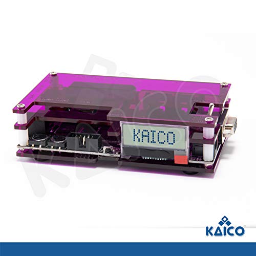 OSSC Open Source Scan Converter Replacement Coloured Case for Retro Gaming by Kaico (Transparent Purple)