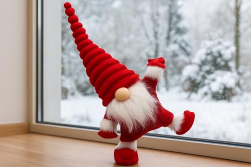 KAMACA XL Deko WICHTEL auf einem Bein stehend 60 cm hoch tolle...