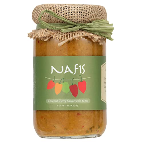 NAFIS Coconut Curry Sauce with Yams, 8 OZ